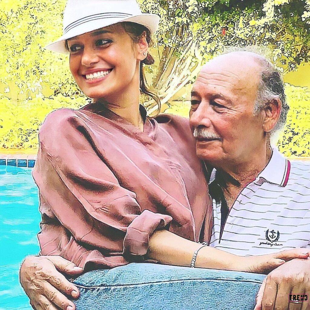 حلا شيحة ووالدها