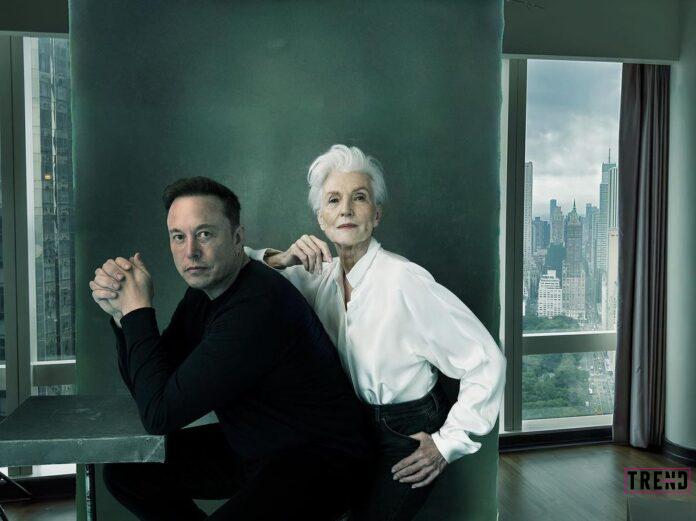 إيلون ماسك ووالدته ماي ماسك