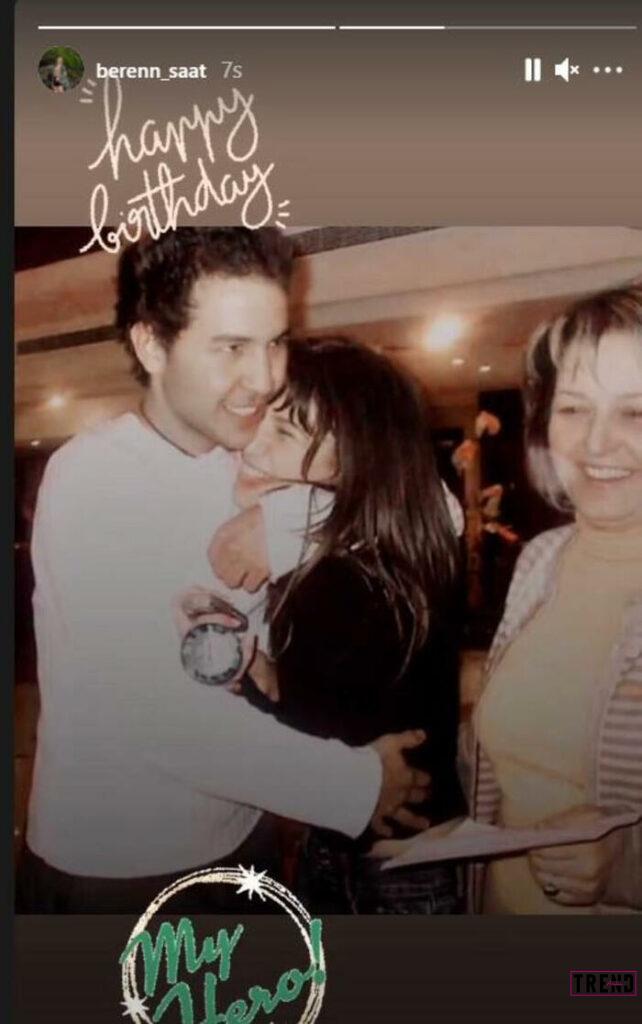 بيرين سات وحبيبها الأول