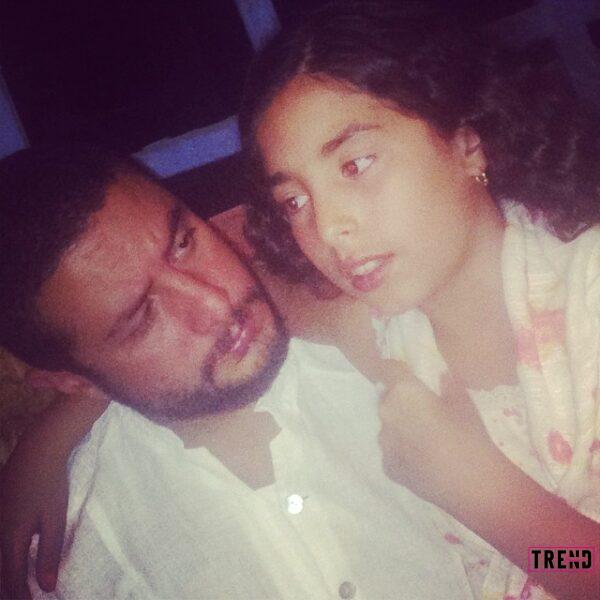 أحمد الفيشاوي وابنته لينا