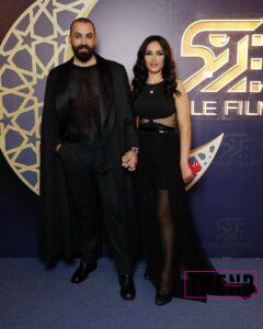 قمر خلف وزوجها مهيار خضور