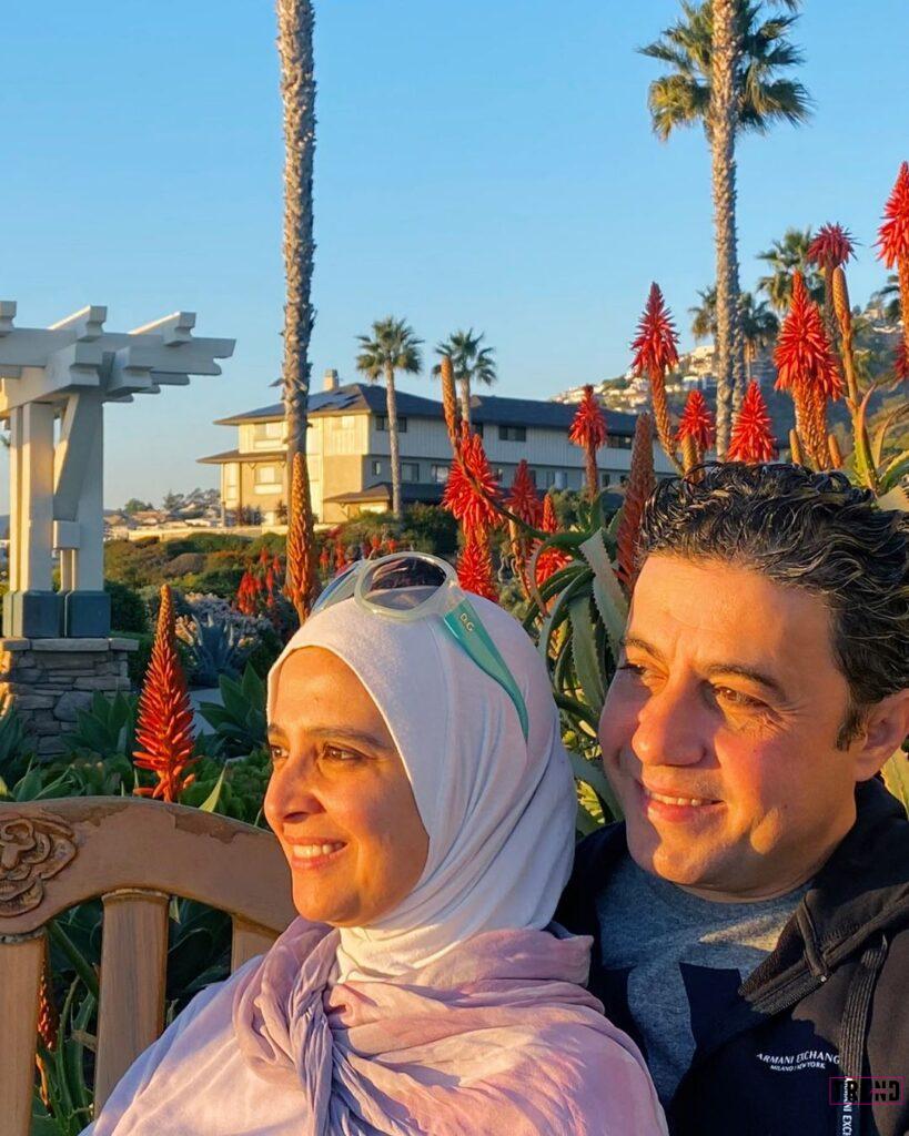 حنان ترك وزوجها